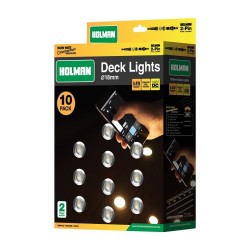 Holman 18mm Warm White Deck Lights (10 Pack)