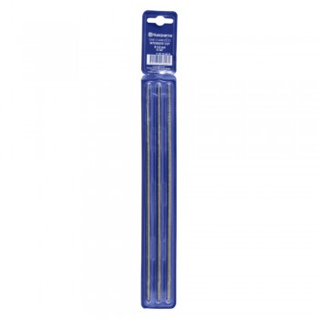 Husqvarna Round File, 5/32" (4.0mm) x 8" (200mm) Long - Pack Of 3