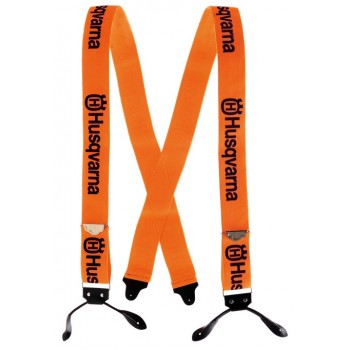 Husqvarna Braces with Leather Straps