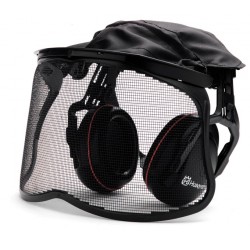 Husqvarna Premium Earmuff with Mesh Visor