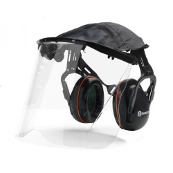 Husqvarna Premium Earmuff with Plexi Visor