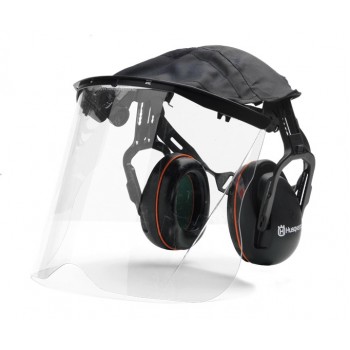 Husqvarna Premium Earmuff with Plexi Visor