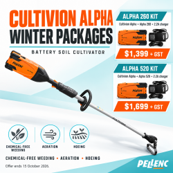 Pellenc Cultivion Alpha Weeder/Hoe - Promo Kit Pellenc Cultivion Alpha Weeder/Hoe - Promo Kit
