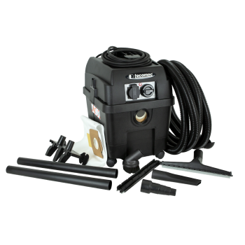 Prokut Tecomec Wet & Dry Vac Kit with Bench Grinder Attachment Kit