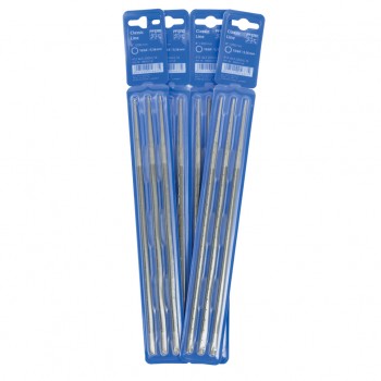 Pferd Round File, 13/64" (5.2mm) x 8" (200mm) Long - 12 files