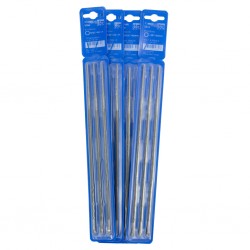 Pferd Round File, 5/32" (4.0mm) x 8" (200mm) Long - 12 files