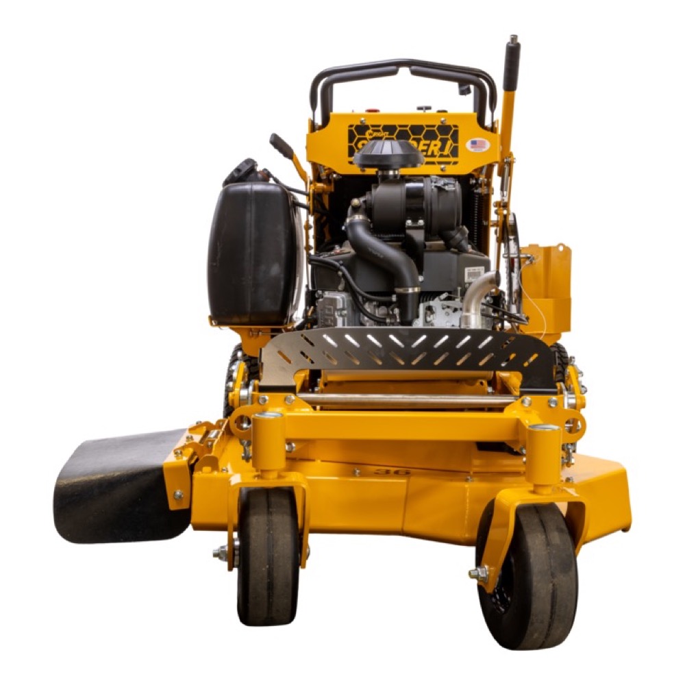 42 stand on mower top